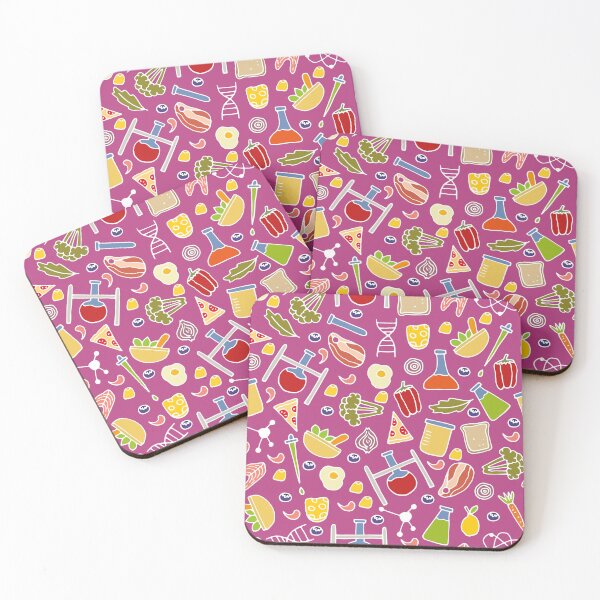 Item preview, Food science seamless pattern designed and sold by DesignsbySimons.