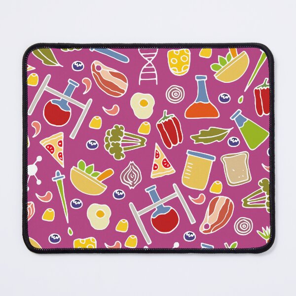 Item preview, Food science seamless pattern designed and sold by DesignsbySimons.