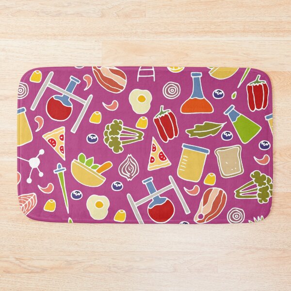 Item preview, Food science seamless pattern designed and sold by DesignsbySimons.