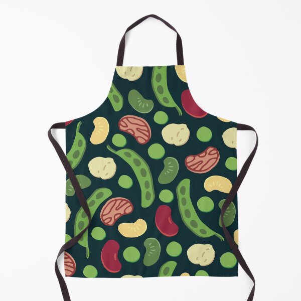 Item preview, Peas and beans seamless pattern designed and sold by DesignsbySimons.