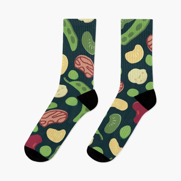 Item preview, Peas and beans seamless pattern designed and sold by DesignsbySimons.