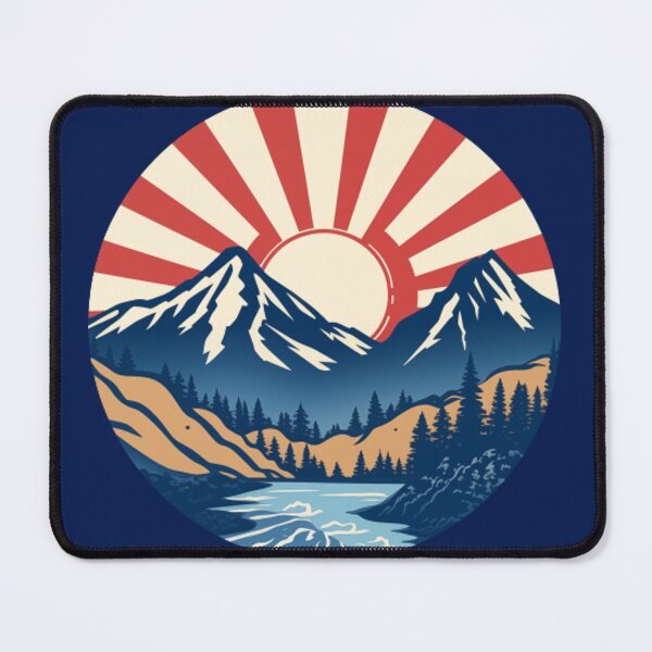 Item preview, Colorado Rising Sun River Sticker - Large designed and sold by LoonyTunes.
