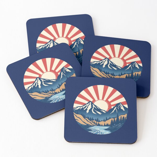Item preview, Colorado Rising Sun River Sticker - Large designed and sold by LoonyTunes.