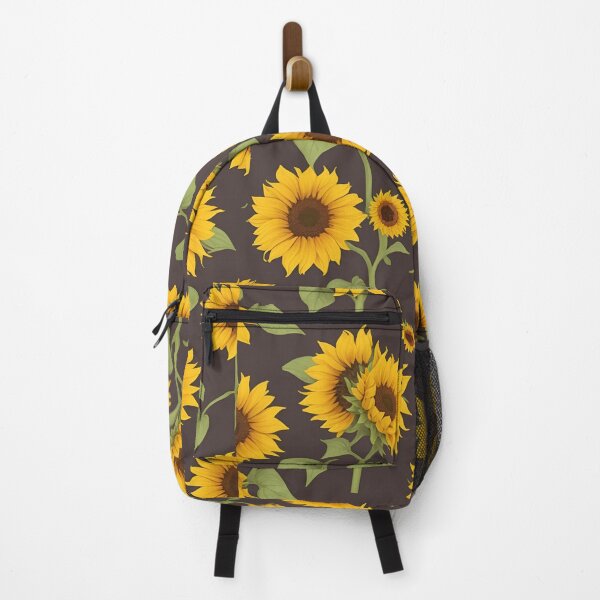 Item preview, large sunflowers with green leaves in pastel colors summer and spring style designed and sold by Carlos Gudino.