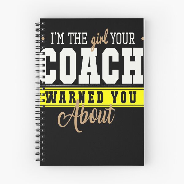 Item preview, I'm The Girl Your Coach Warned You About Basketball Ball Tee designed and sold by Kieran Abbott.