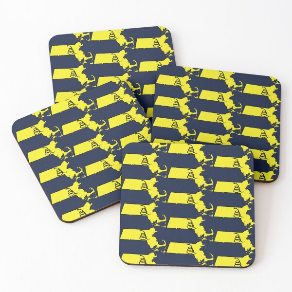 Item preview, DONT TREAD ON ME - Modern Gadsden Snake Flag Massachusetts designed and sold by pelagio.