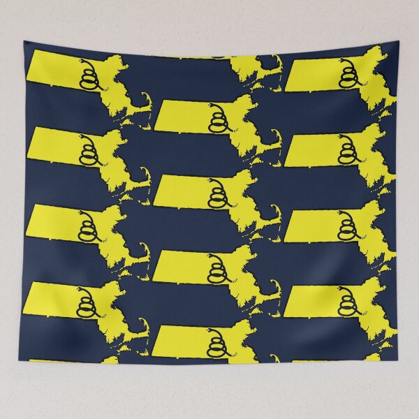 Item preview, DONT TREAD ON ME - Modern Gadsden Snake Flag Massachusetts designed and sold by pelagio.