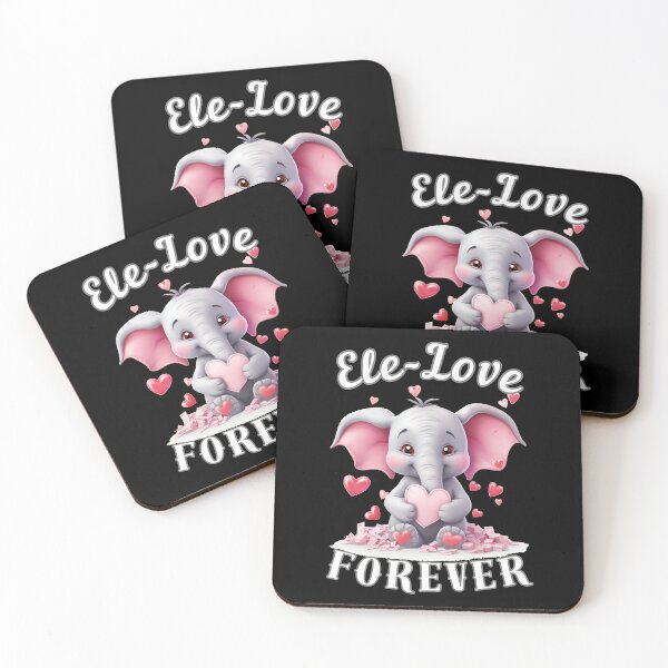 Item preview, Ele-Love Forever designed and sold by ElephantVibes.