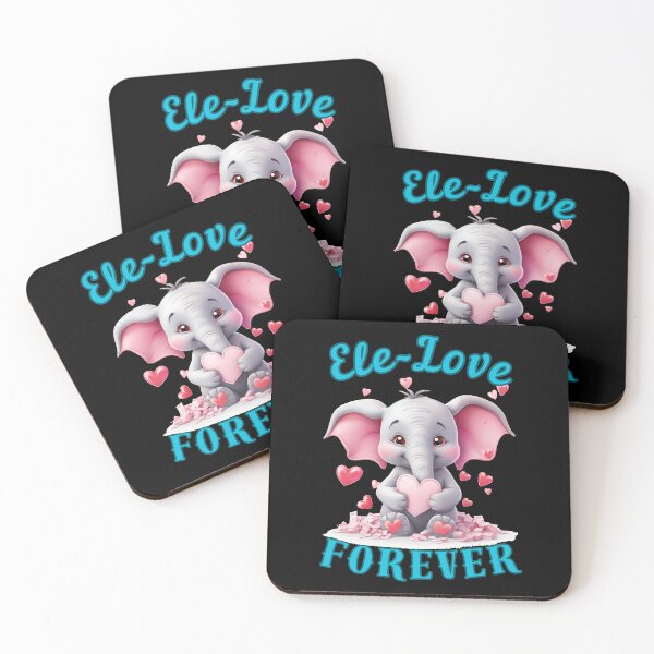 Item preview, Ele-Love Forever. funny elephant designed and sold by ElephantVibes.