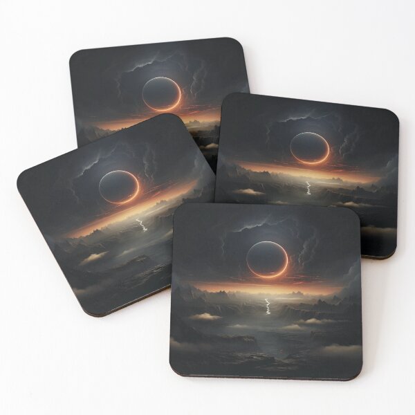 Item preview, Solar Eclipse Artwork designed and sold by Obsidian Ink by Wilshire.