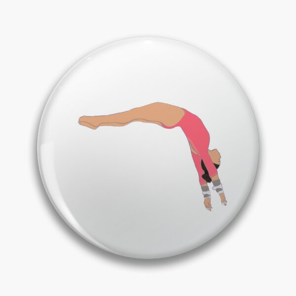 Item preview, Gymnast on bars: Pink designed and sold by Malika Haver.