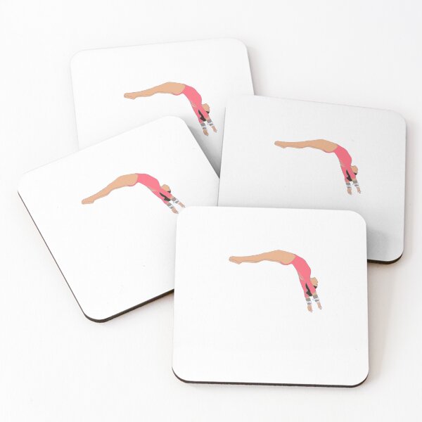 Item preview, Gymnast on bars: Pink designed and sold by Malika Haver.