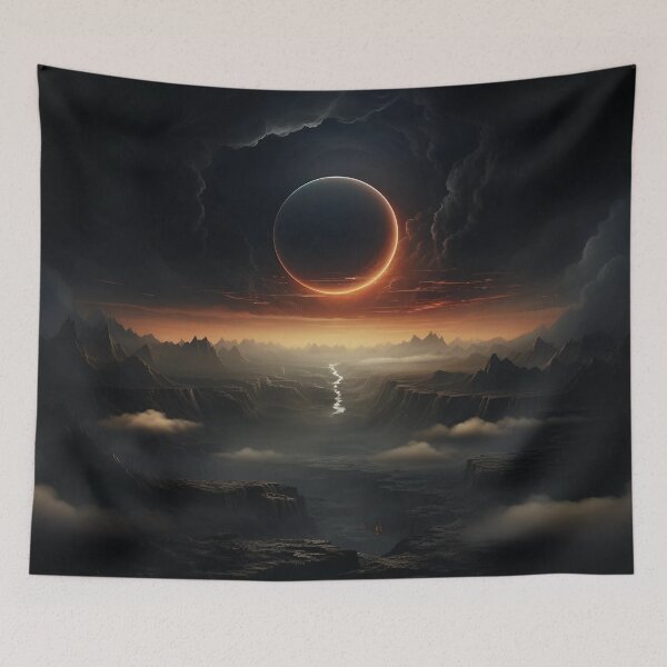 Item preview, Solar Eclipse Artwork designed and sold by Obsidian Ink by Wilshire.
