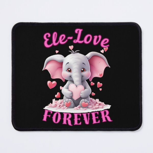 Item preview, Ele-Love Forever. elephant head designed and sold by ElephantVibes.
