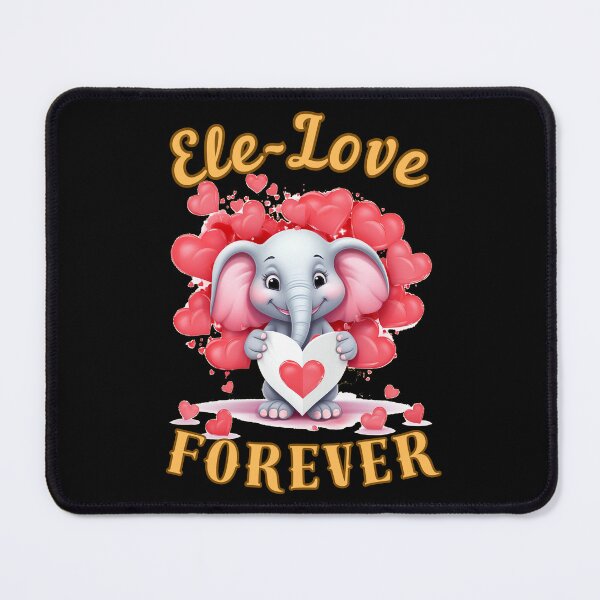 Item preview, Ele-Love Forever. watercolor elephant designed and sold by ElephantVibes.