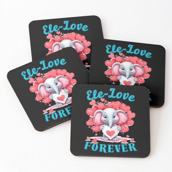 Item preview, Ele-Love Forever. adorable elephant designed and sold by ElephantVibes.