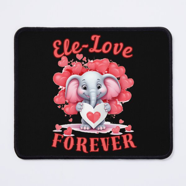 Item preview, Ele-Love Forever. happy elephant designed and sold by ElephantVibes.