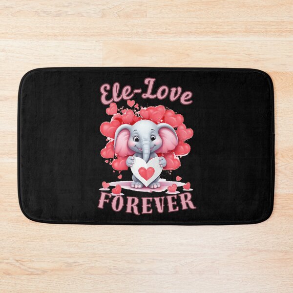 Item preview, Ele-Love Forever. elephant quote designed and sold by ElephantVibes.