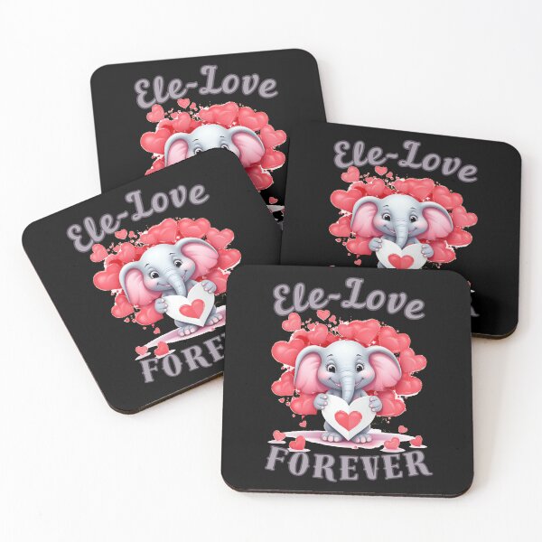Item preview, Ele-Love Forever. Flower elephant designed and sold by ElephantVibes.