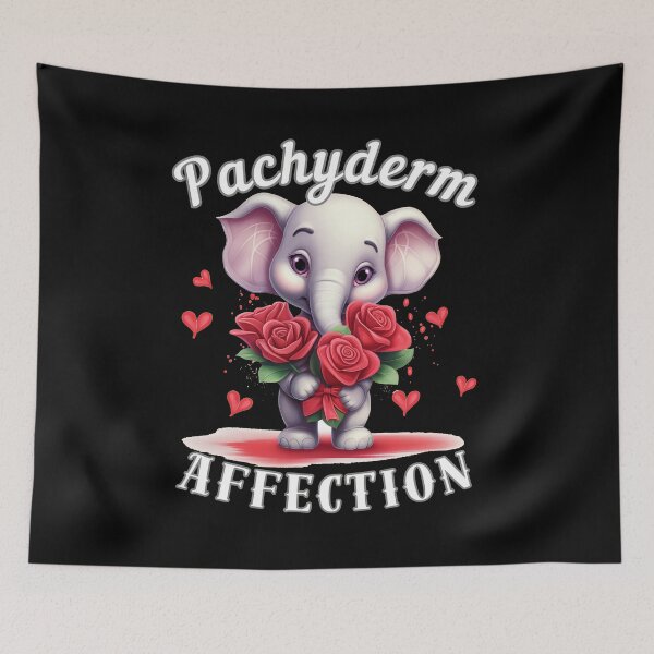 Item preview, Pachyderm Affection designed and sold by ElephantVibes.