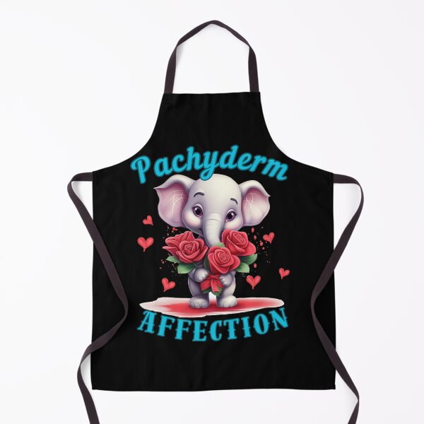 Item preview, Pachyderm Affection. funny elephant designed and sold by ElephantVibes.