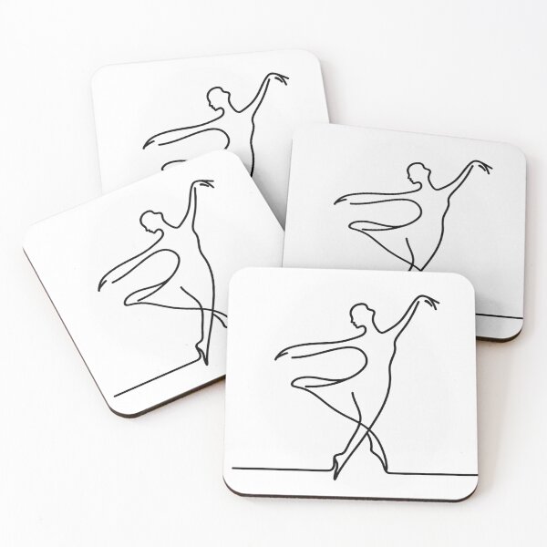 Item preview, Dancing Woman Single Line Artwork designed and sold by ArtfulMiller.