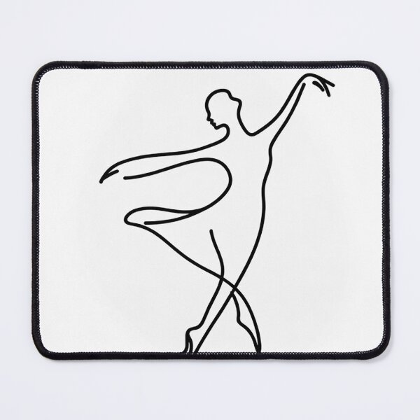 Item preview, Dancing Woman Single Line Artwork designed and sold by ArtfulMiller.