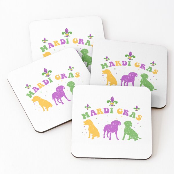 Item preview, Funny Beagle Dog With Happy Mardi Gras, Be Ready For Mardi Gras designed and sold by ArtByKatti.