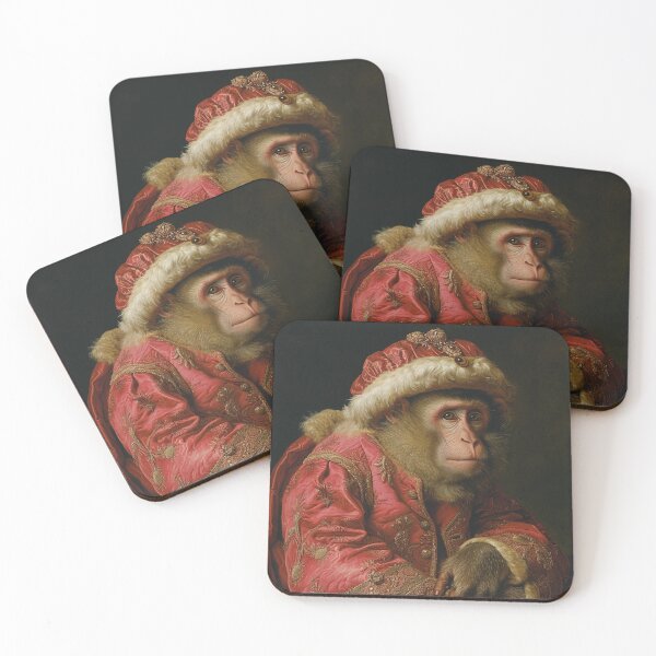 Item preview, Sad Monkey - Renaissance Portrait designed and sold by MobAesthetic.