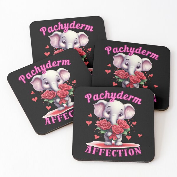 Item preview, Pachyderm Affection. elephant head designed and sold by ElephantVibes.