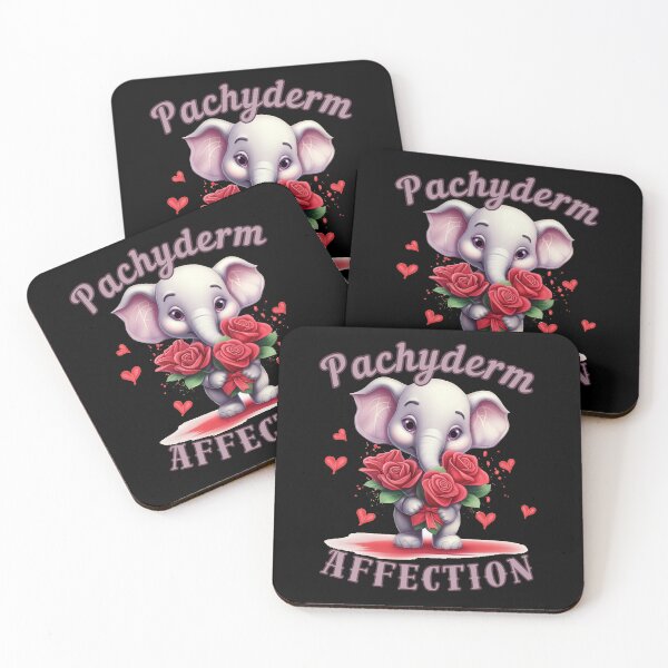 Item preview, Pachyderm Affection. elephant face designed and sold by ElephantVibes.