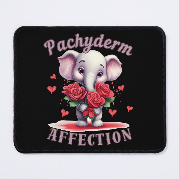 Item preview, Pachyderm Affection. elephant face designed and sold by ElephantVibes.