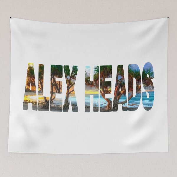Item preview, ALEX HEADS - Sunshine Coast Pandanus Tree Sunset designed and sold by Adam Gormley.
