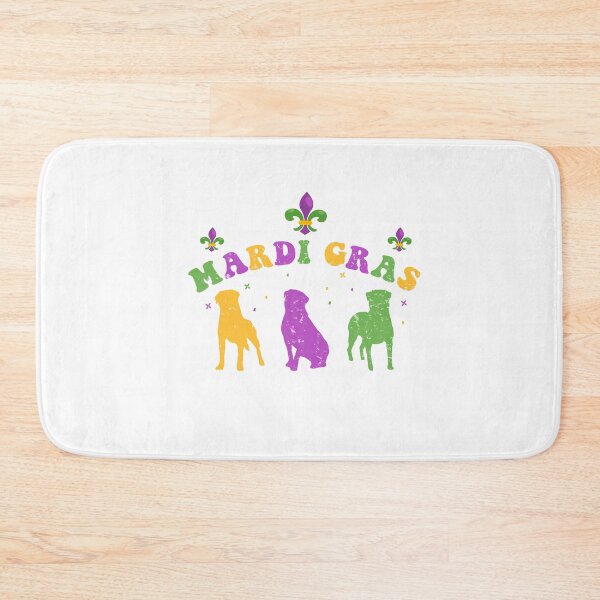 Item preview, Funny Rottweiler Dog With Happy Mardi Gras, Be Ready For Mardi Gras designed and sold by ArtByKatti.