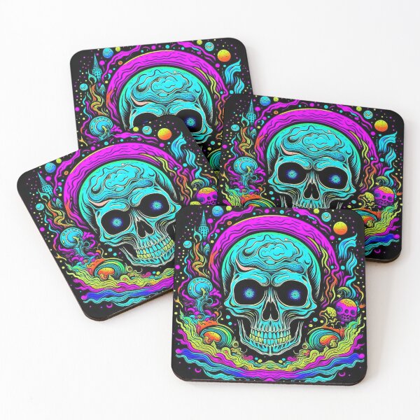 Item preview, The colorful side of death. designed and sold by EpicArtPrints.