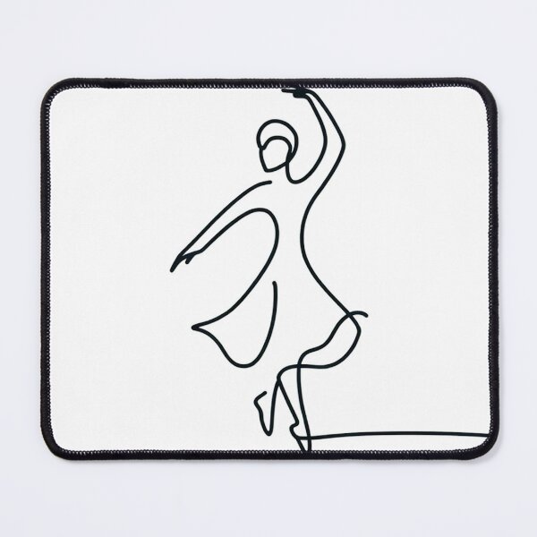 Item preview, Dancing Woman Single Line Artwork designed and sold by ArtfulMiller.