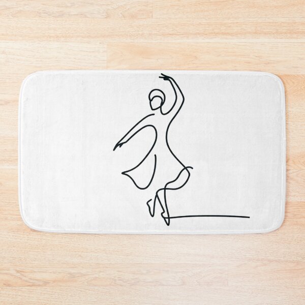 Item preview, Dancing Woman Single Line Artwork designed and sold by ArtfulMiller.