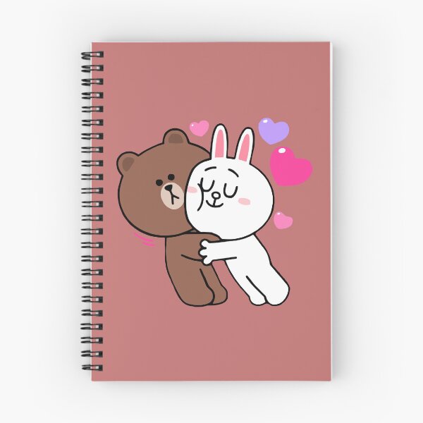 Item preview, Love Hug from bunny rabbit to Brown bear designed and sold by Pandety.