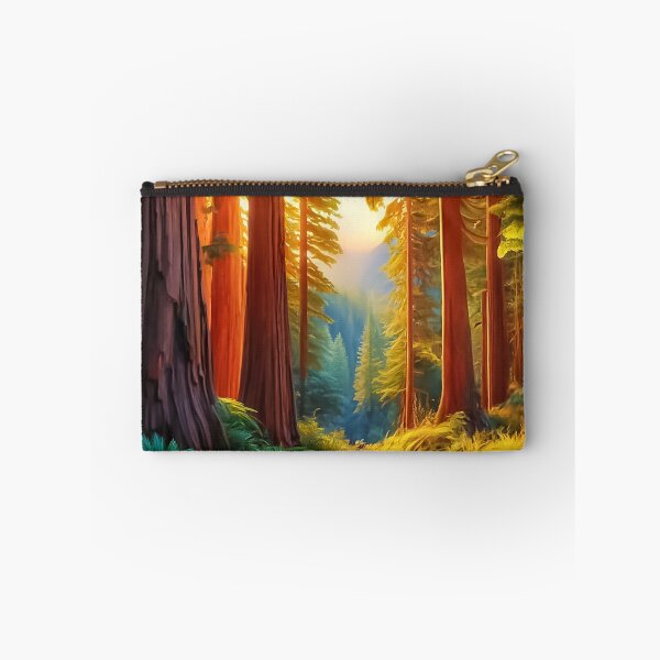 Item preview, Redwood Forest Northen California - Golden Sunlight through Trees designed and sold by Loving Nature Gifts.