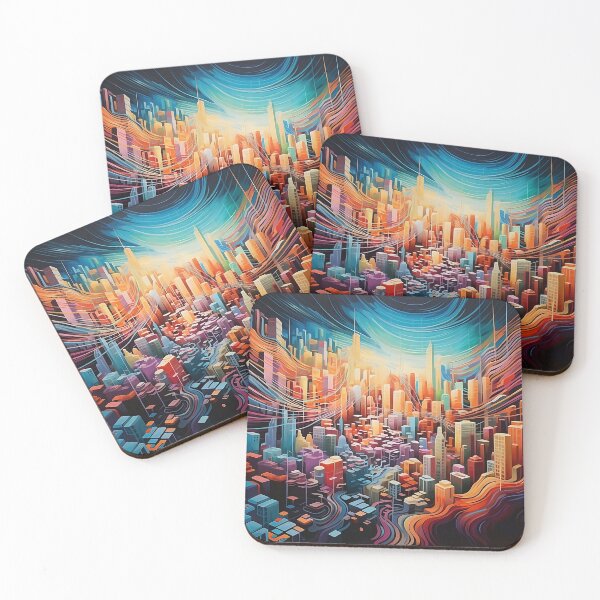 Item preview, Wavelength City - Digital Art designed and sold by SnoopyTF.