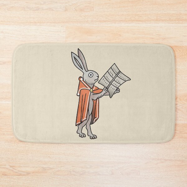 Item preview, Rabbit reading a manuscript designed and sold by MargiKnights.