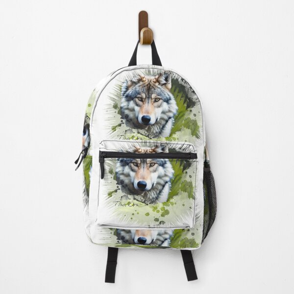 Item preview, Captivating Wolf Gaze in Abstract Art designed and sold by TinaOrn.