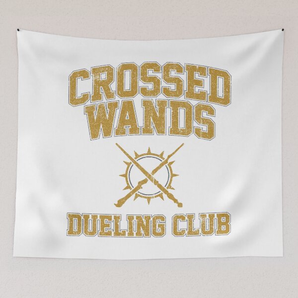 Item preview, Crossed Wands Dueling Club (Variant) designed and sold by huckblade.