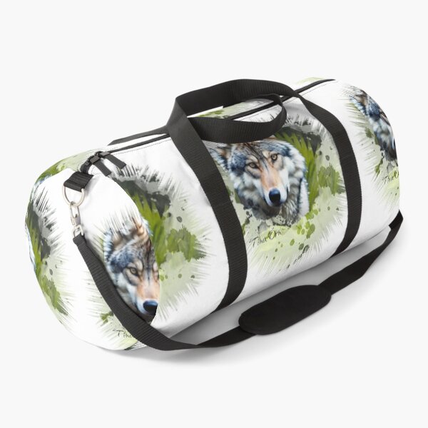 Item preview, Captivating Wolf Gaze in Abstract Art designed and sold by TinaOrn.