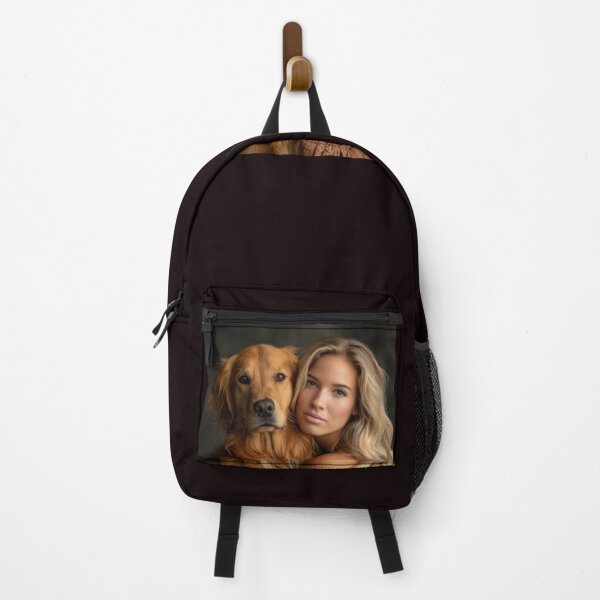 Item preview, Beautiful Blonde Woman with Her Retriever designed and sold by shakespeare1212.
