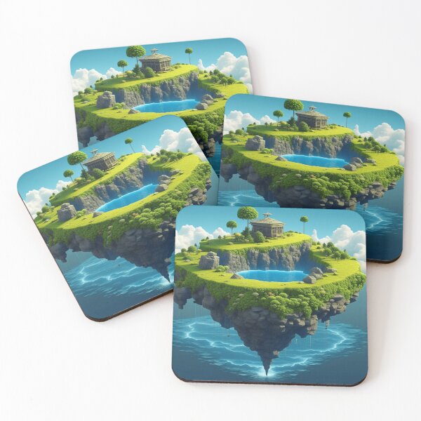 Item preview, The island of the gods. designed and sold by EpicArtPrints.