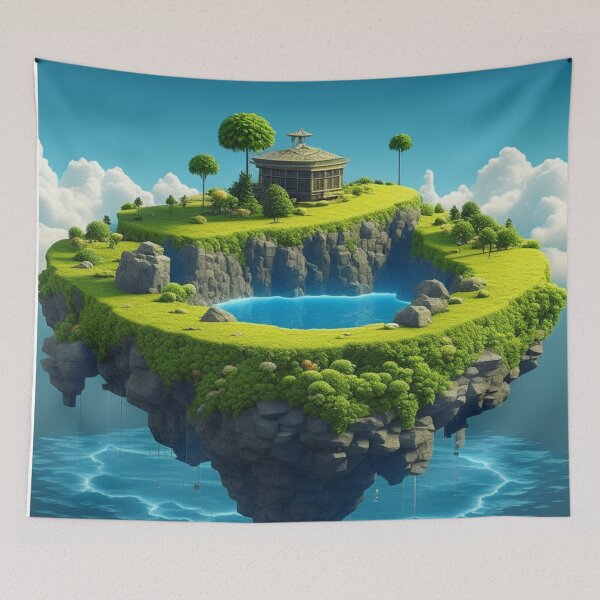 Item preview, The island of the gods. designed and sold by EpicArtPrints.
