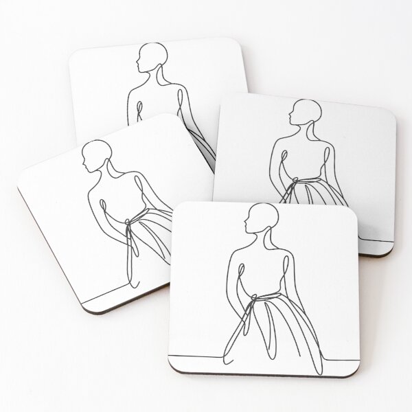 Item preview, Woman Single line Artwork designed and sold by ArtfulMiller.