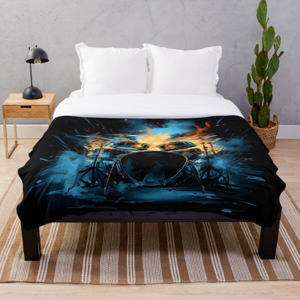 Item preview, Blazing Blue Beat - Batería llameante designed and sold by Melodic-Designs.