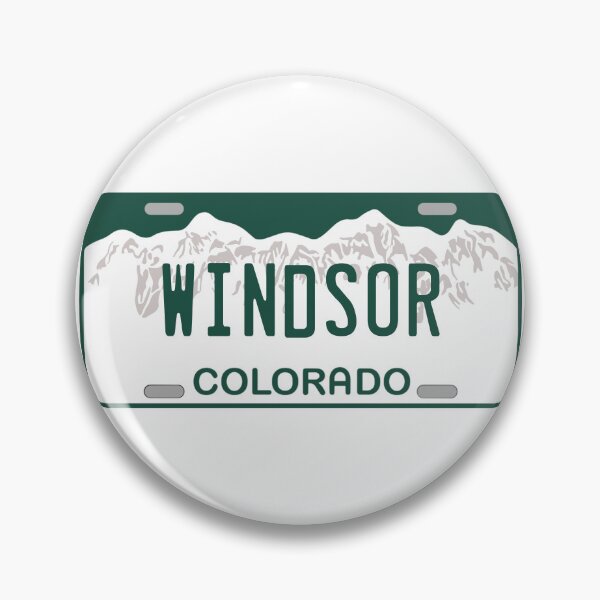 Item preview, Windsor Colorado License Plate designed and sold by Decal Mania.